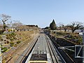 從跨站站房眺望往仙台方向站場（2020年3月）