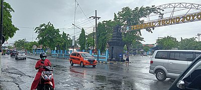 Tampak depan terminal