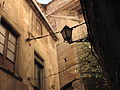 Façana de l'habitatge al carrer Albergueria, 5 (Vic)
