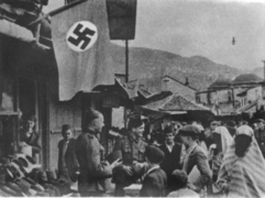 Okupované Sarajevo v roce 1943