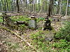 Summit with cairns and old boundary stone