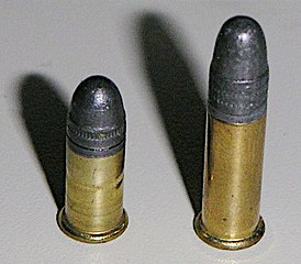 .22 Short (слева) и .22 Long Rifle (справа)