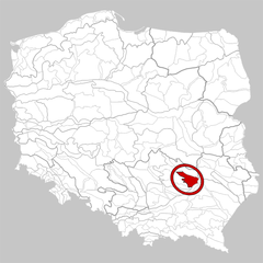 Mapa regionu