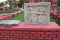 A man and a woman, village folks at Govt Museum Bangalore