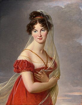 Аглая Антоновна на портрете Виже-Лебрён (1824)