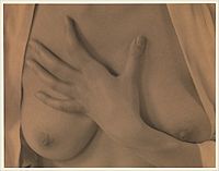 Georgia O’Keeffe, Hands and Breasts, Stieglitz a White, 1919