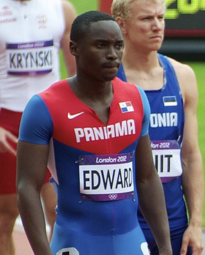 Alonso Edward bei den Olympischen Sommerspielen 2012 in London