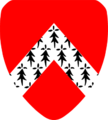 Coat of arms of the Belgian municipality of Gistel.