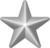 Silver service star ribbon device