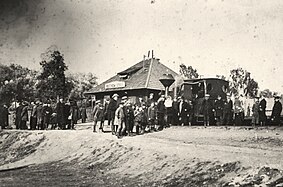 Bahnhof Miechów Stadt