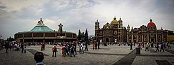 Die neue (links) und alte (rechts) Basílica de Guadalupe