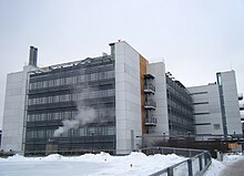 Photo of the Biomedicum Helsinki 1 building.