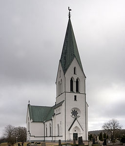 Björnekulla kyrka i mars 2011