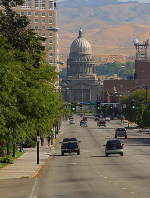 The Idaho State Capitol is the 3rd tallest bui...