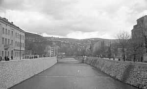Сараево в начале немецкой оккупации