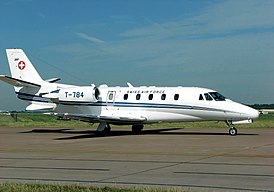 Cessna 560XL Citation Excel ВВС Швейцарии