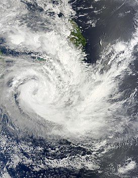 Сильный тропический шторм Чедза[англ.], 16 января 2015 года