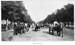 L'Heure des fiacres (Avenue des Champs-Élysées)