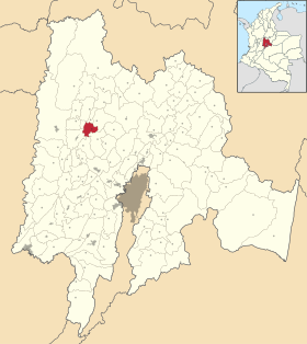 Localisation de Nocaima
