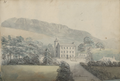 Old Nannau sketch by Moses Griffith 1797, built by Huw Nanney, circa. 1697.