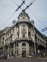 L'immeuble de la Banque d'épargne de Vračar à Belgrade, 1906.