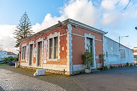 Edifício da estação, em 2020