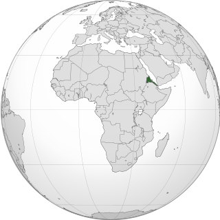 Localização de Eritreia Italiana
