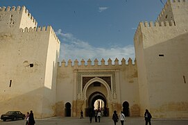 Fes - Palau Reial - Bab El Seba des del nord