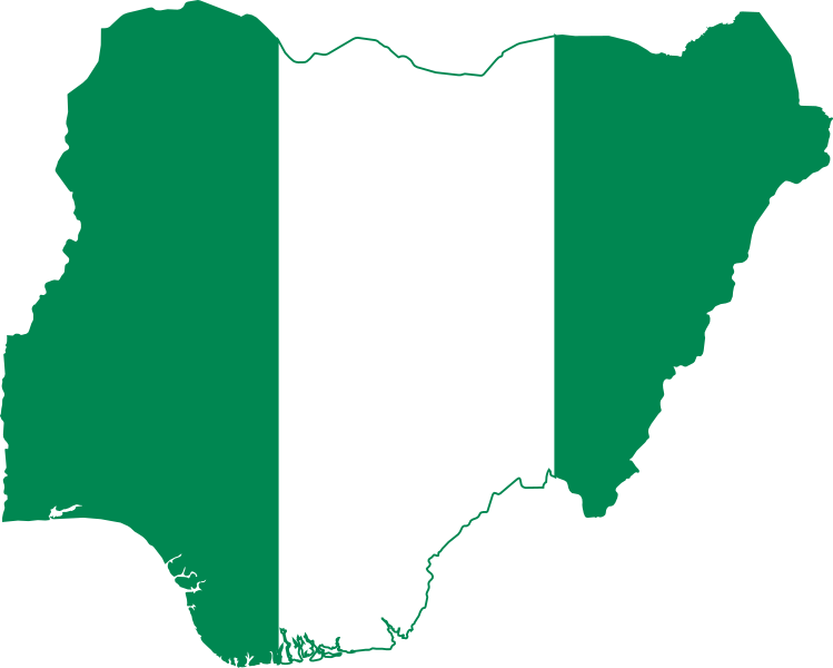 File:Flag-map of Nigeria.svg