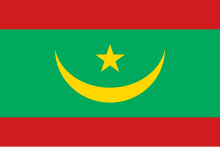 Description de l'image Flag of Mauritania.svg.