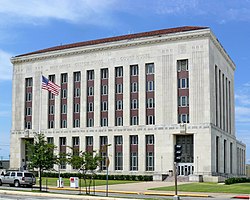 Галвестонское почтовое отделение, таможня и здание суда США.jpg