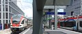 Perrons van station Lancy-Pont-Rouge