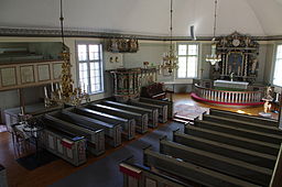 Kyrkorummet i augusti 2011