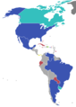 Performances of various countries in the FIBA Americas Championships