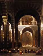 Інтер'єр собору в Пізі. 1859 рік