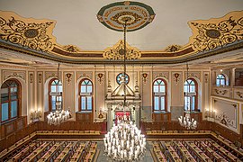 Interior view from the gallery