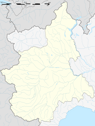 Location map Италэ Пиемонт