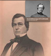 Screenshot of two photos claiming to be the same person, Filename and description varies for General John W. Denver