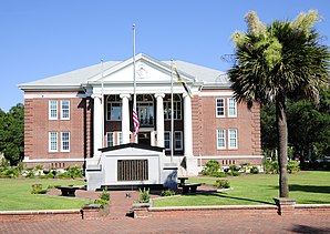 Das Jasper County Courthouse ist einer von neun Einträgen des Countys im NRHP.