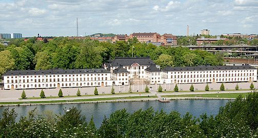 Jauregiaren ikuspegia Stadshagenetik