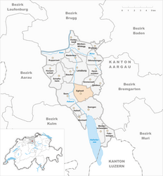 Egliswil – Mappa