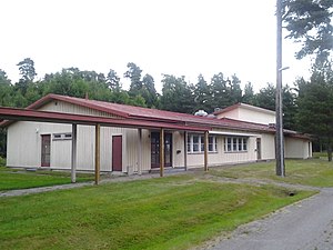 Skolbyggnad för bland annat Artilleriets officershögskola (ArtOHS) och Artilleriets stridsskola (ArtSS) i Kristinehamn.