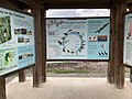 Schautafeln mit Informationen zur Llano Seco Unit und den hier anzutreffenden Vogelarten