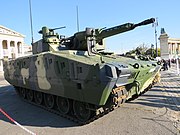 Az első széria-gyártott Lynx KF41-es magyar színekben