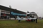 Flygvapenmuseums Macchi M.7 återvänder till museet efter renovering oktober 2016