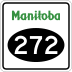 Provincial Road 272 marker