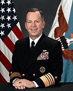 Official portrait of Admiral Michael G. Mullen, the 17th Chairman of the United States Joint Chiefs of Staff (nominator Nikhil)