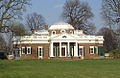 Residenza di Thomas Jefferson a Monticello, presso Charlottesville, Virginia, facciata