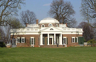 Monticello, États-Unis (Thomas Jefferson)