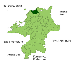 遠賀郡位置圖